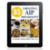 85 Amazing AIP Breakfasts by Jessica Espinoza of Delicious Obsessions // shop.deliciousobsessions.com
